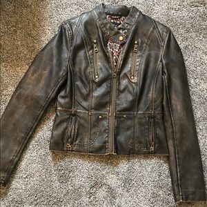 Brown Leather Jacket